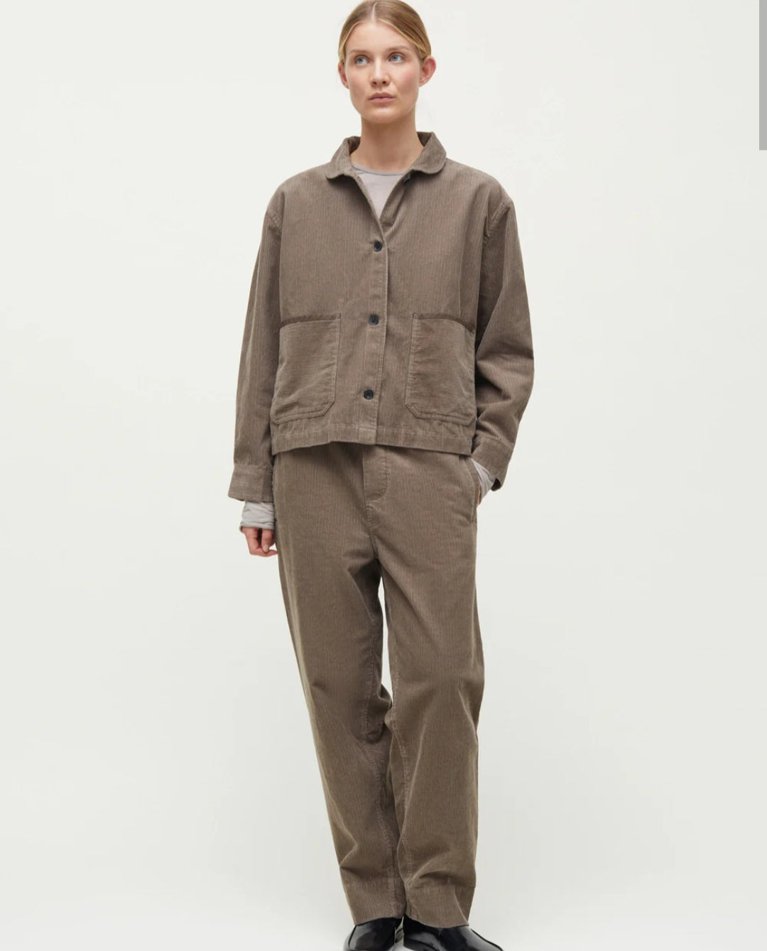 Aiayu - Coco Pant Corduroy, Brown Khaki