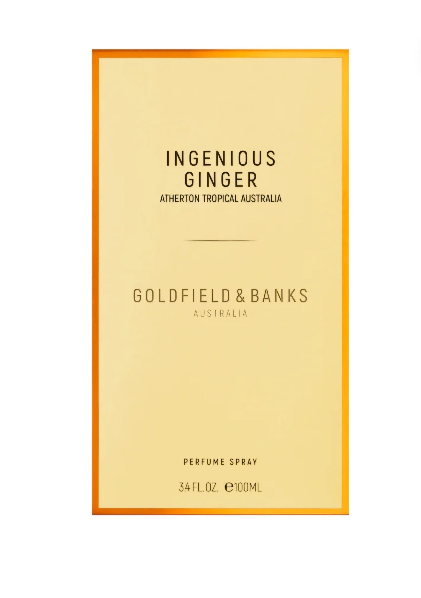 Goldfield & Banks Australia, Ingenious Ginger, 100 ml.