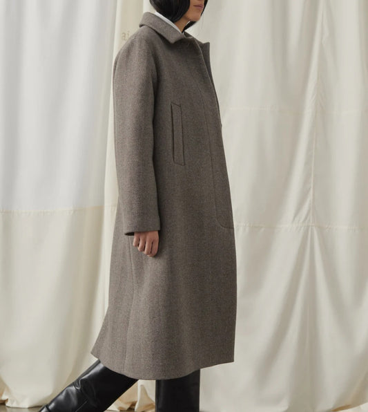 Aiayu - Noah Coat, Herringbone