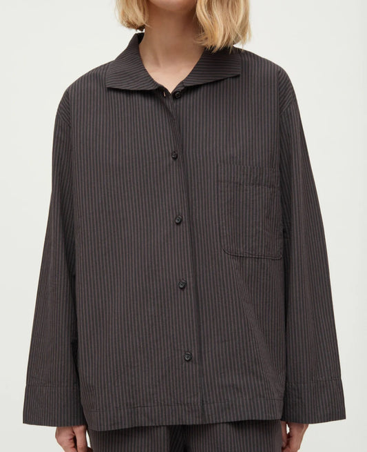 Aiayu - Julio Shirt Petite, Mix Brown