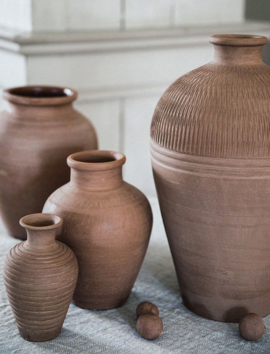 Tell Me More - Terracotta Krukke, Small