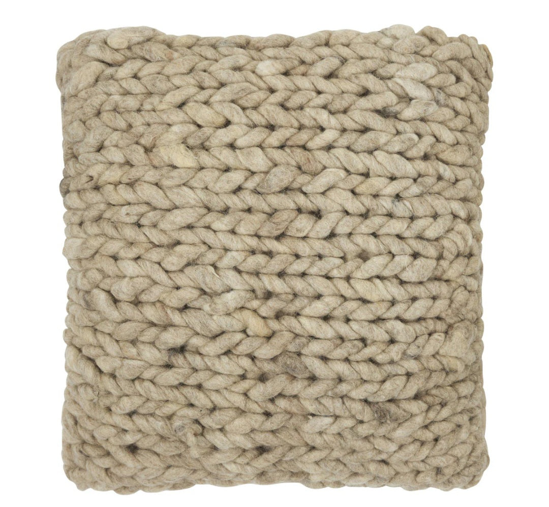 Boel & Jan - Tove Pudebetræk, 50x50 cm., Beige
