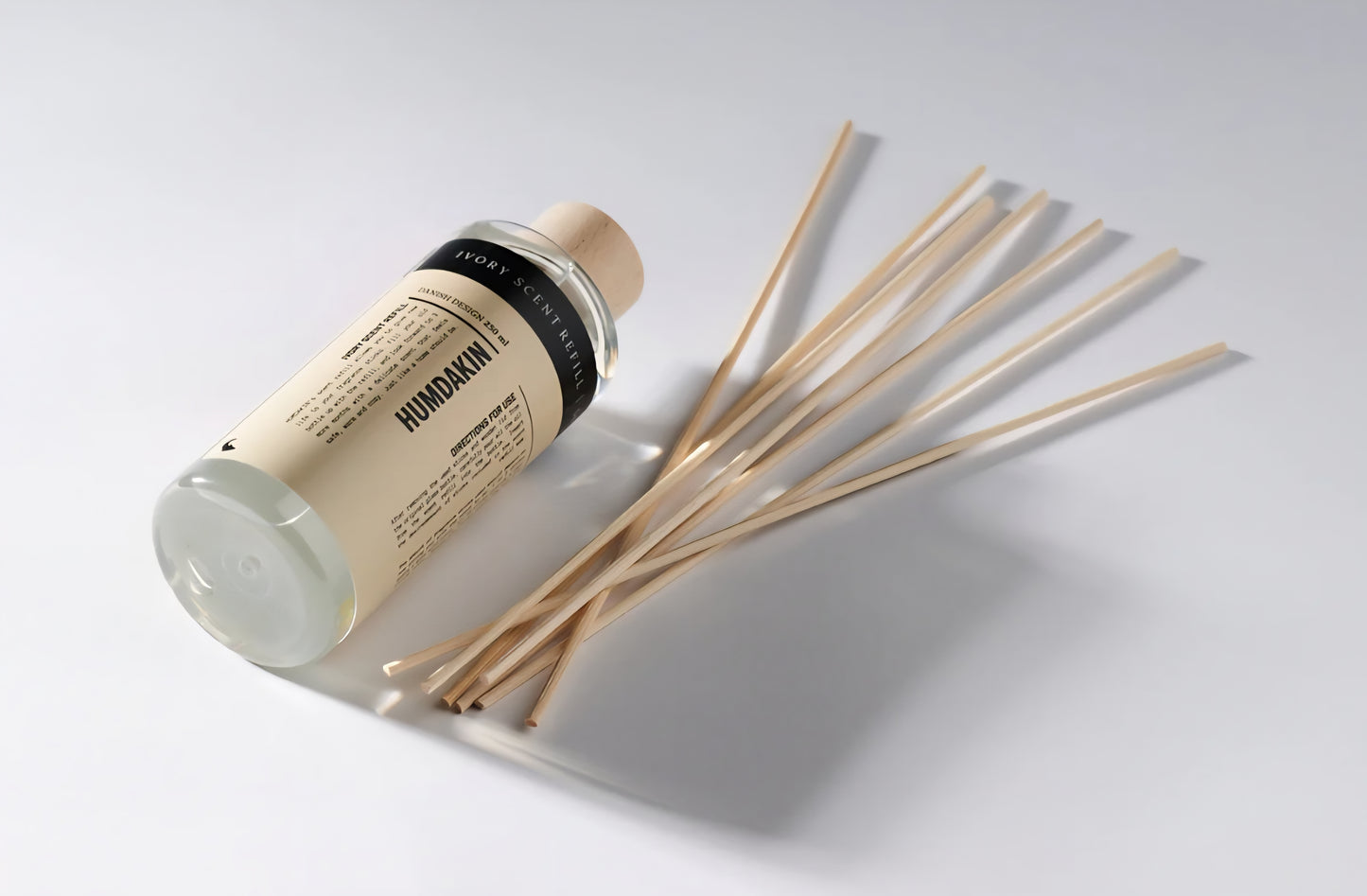 Humdakin - Duftpinde Refill, Ivory, 250 ml.
