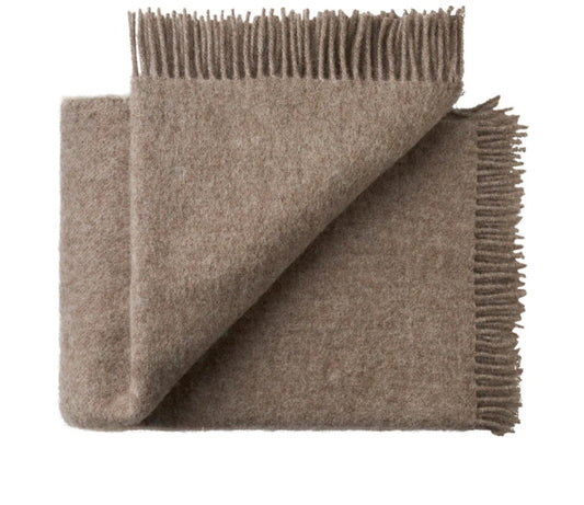 Silkeborg Uldspinderi - Season Plaid, 130x200 cm., Latte Beige