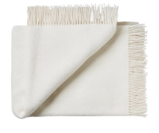 Silkeborg Uldspinderi - Season Plaid, 130x200 cm., White