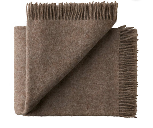 Silkeborg Uldspinderi - Season Plaid, 130x200 cm., Oak Brown