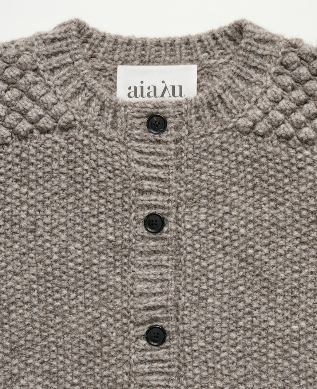 aiayu - Sierra Cardigan, Pure Grey