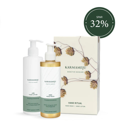 Karmameju - HAND RITUAL Gaveæske - Hand Wash & Hand Lotion, 250 ml + 250 ml.