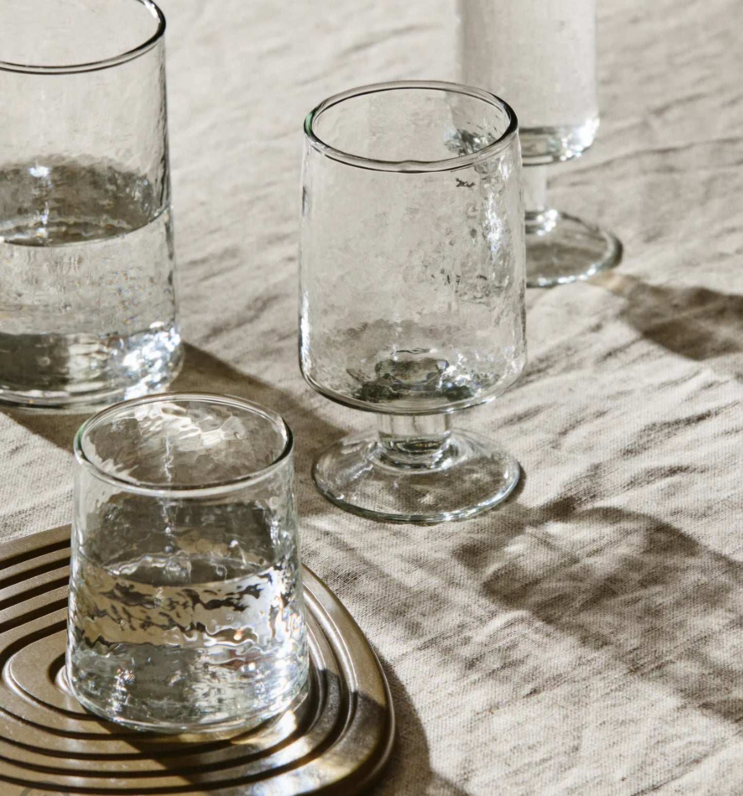 Nordal - VITA Drikkeglas, Fås i to størrelser 200 ml + 450 ml.