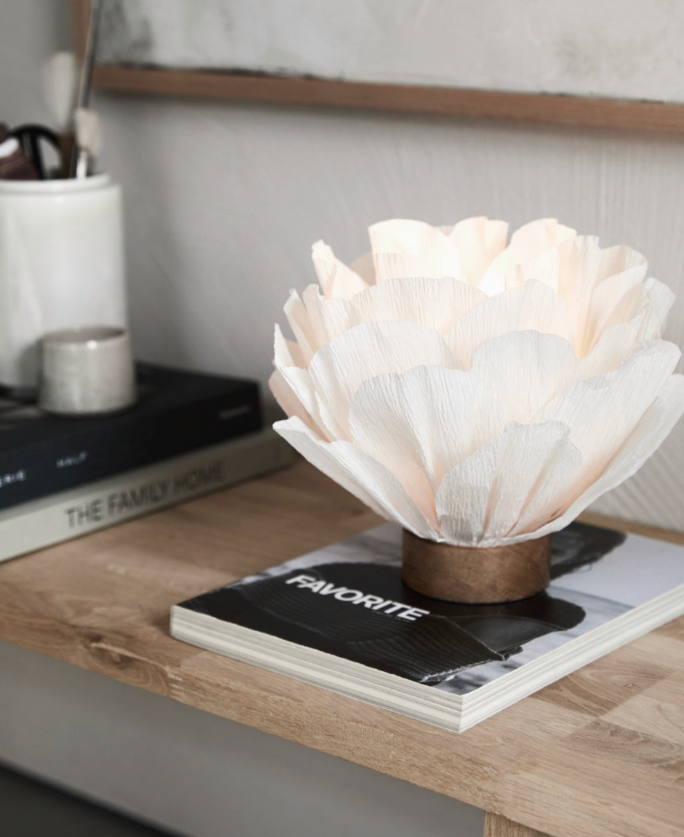 Watt & Veke - Lisa Bordlampe, Hvid