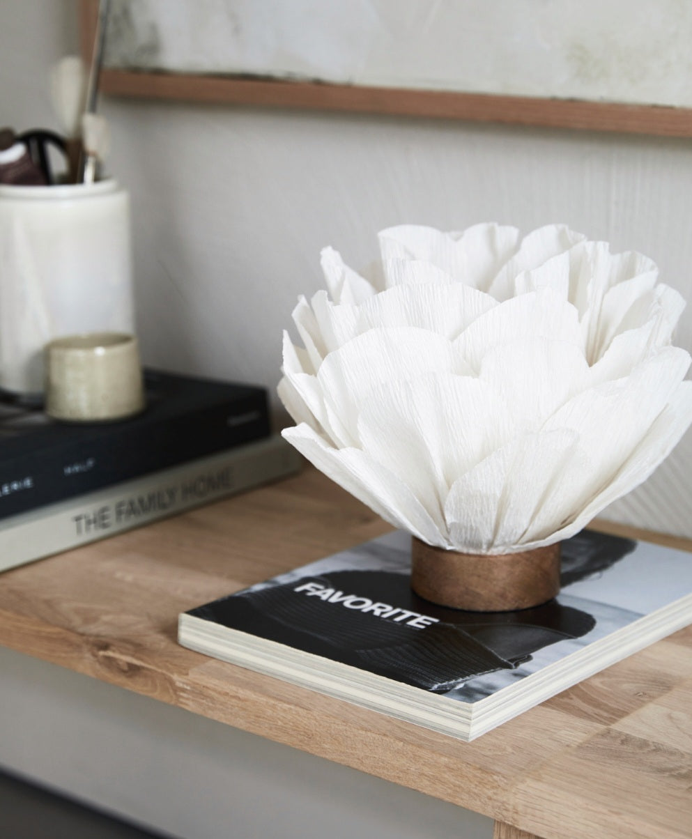 Watt & Veke - Lisa Bordlampe, Hvid