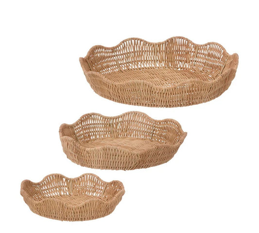 Bungalow - Trays, Nova Nature, Fås i 3 størrelser - Ø 24, Ø30 & Ø36 cm.