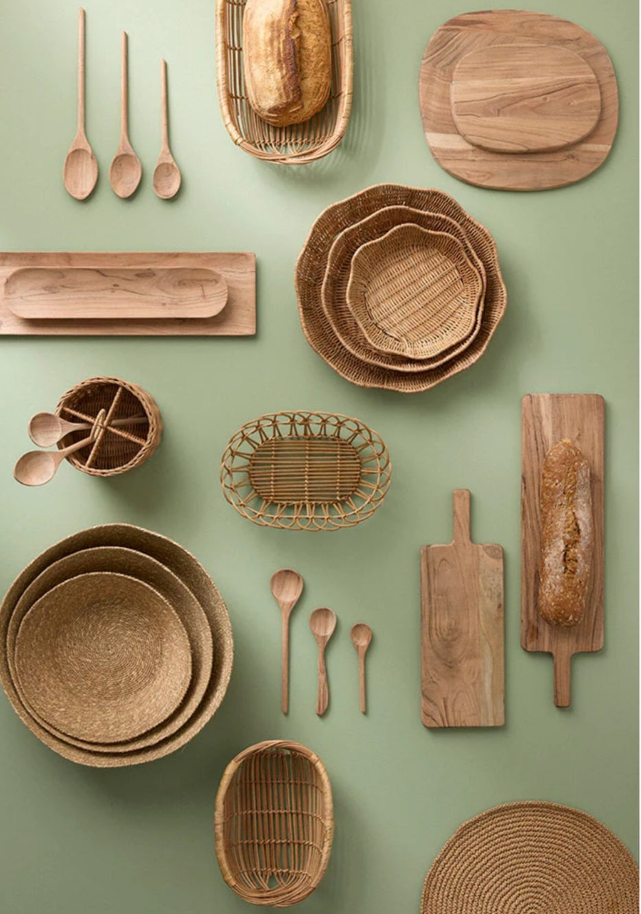 Bungalow - Trays, Nova Nature, Fås i 3 størrelser - Ø 24, Ø30 & Ø36 cm.