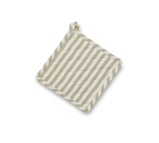 Jakobsdals - Cuisine Grydelap, 2 farver - Offwhite & Brown