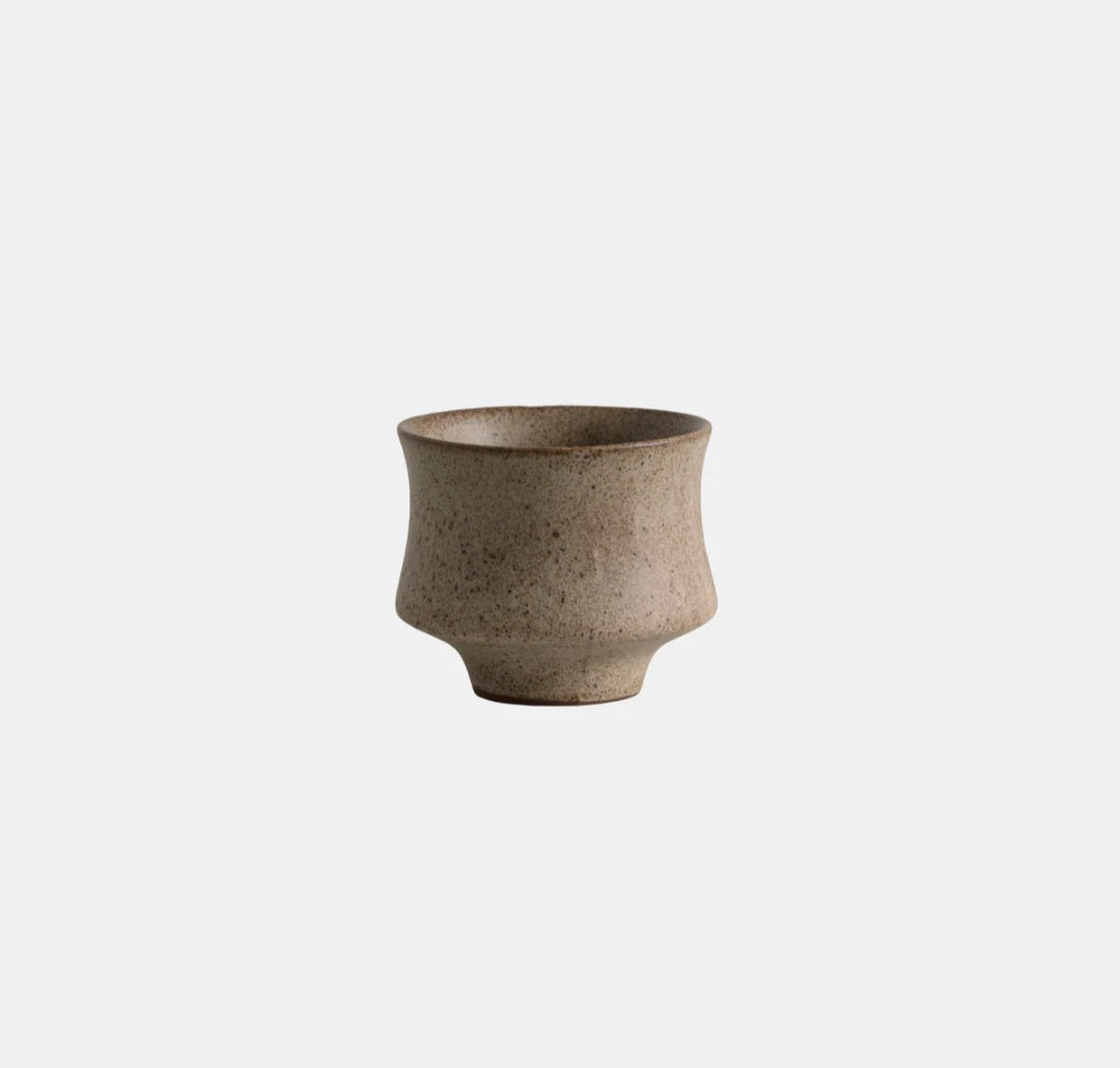 Nordal - INEZ Espresso Kop, Sand, H5,5xØ6,5 cm.