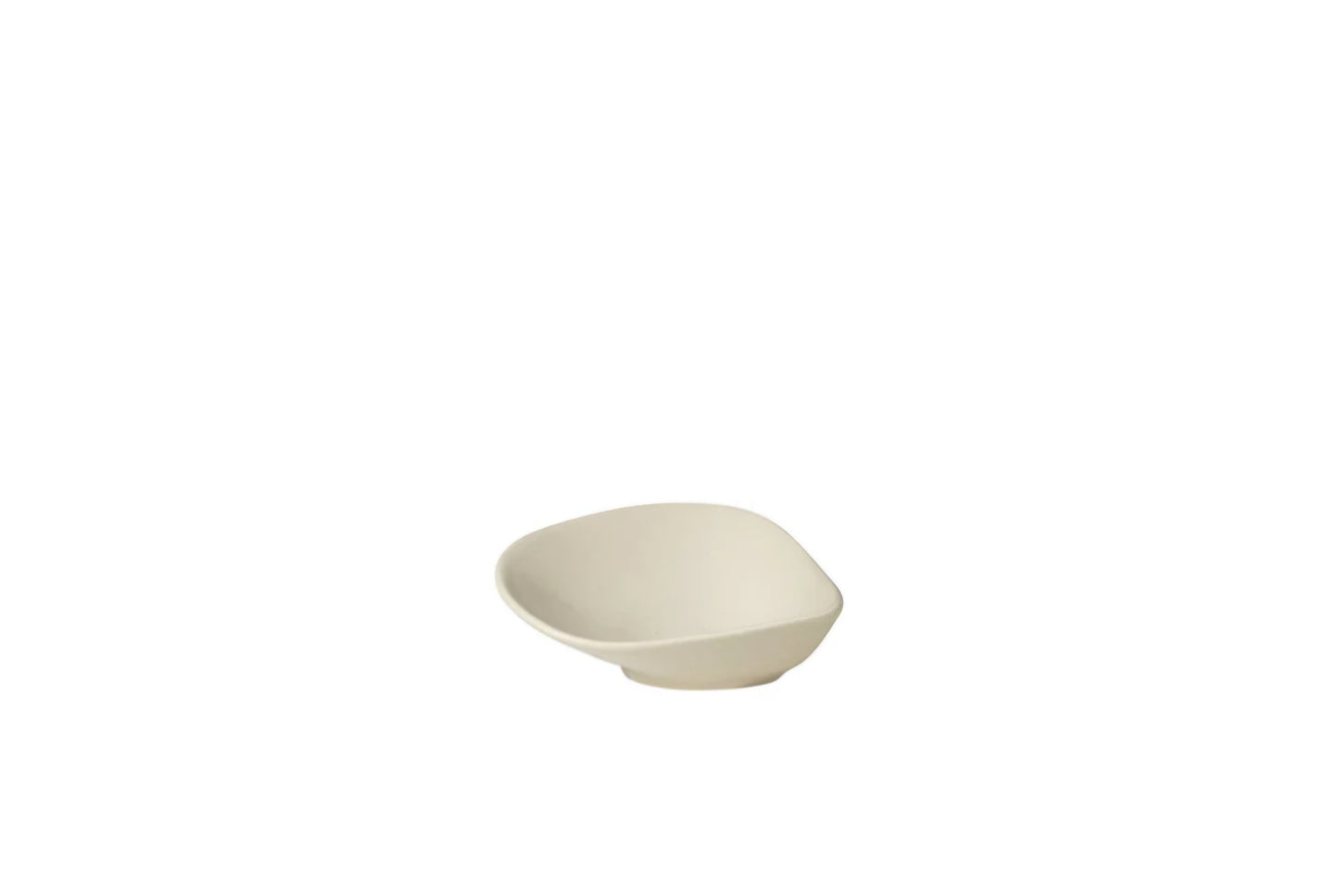 Broste Copenhagen - Limfjord Skål, B10xL10,6xH3 cm., Stentøj, Beige