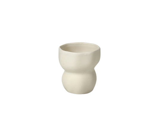 Broste Copenhagen - Limfjord Krus, Ø8,2xH9,2 cm., Stentøj, Beige