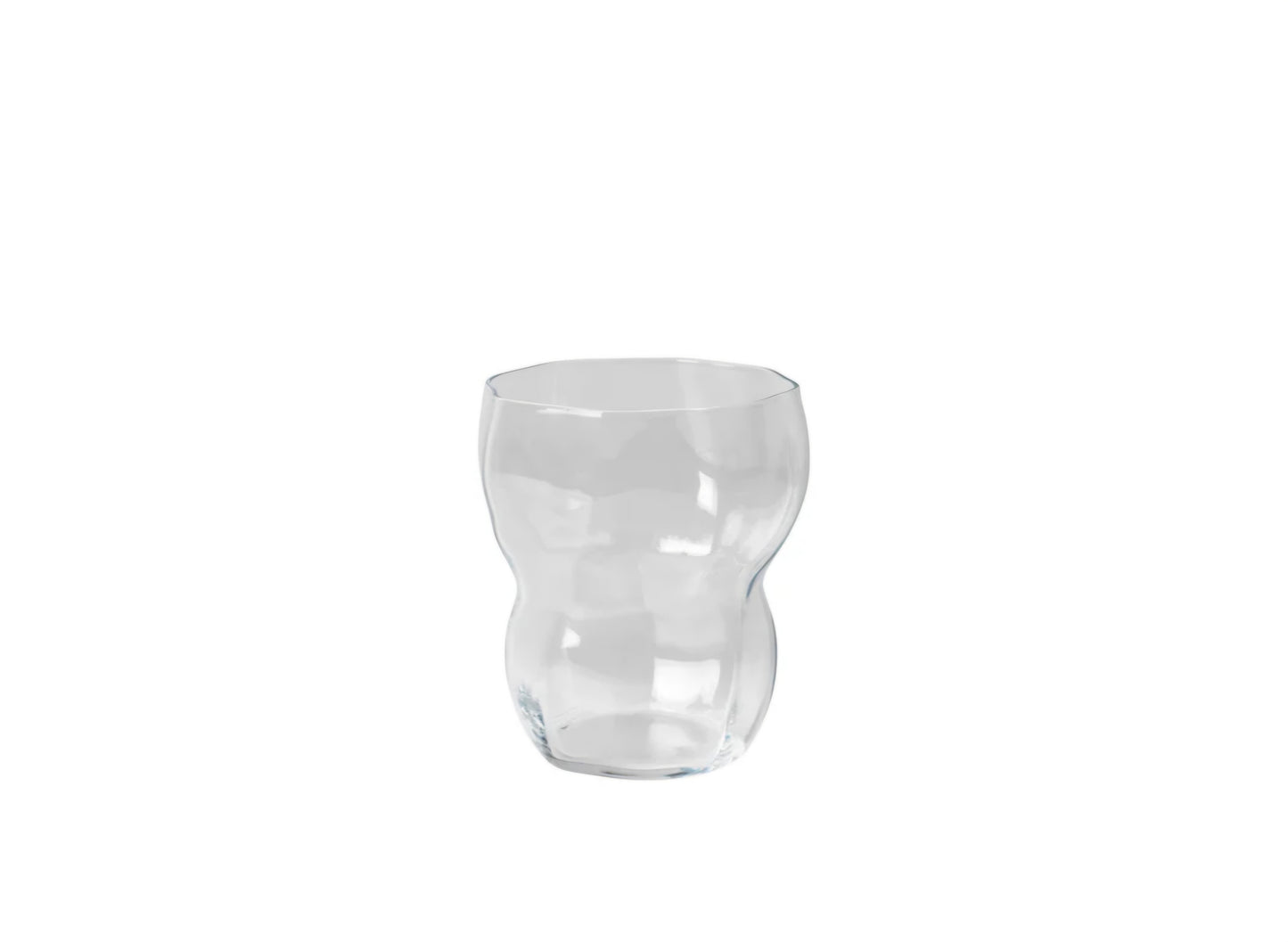 Broste Copenhagen - Limfjord Drikkeglas, Ø8,2xH9,2 cm., Mundblæst glas, Klart