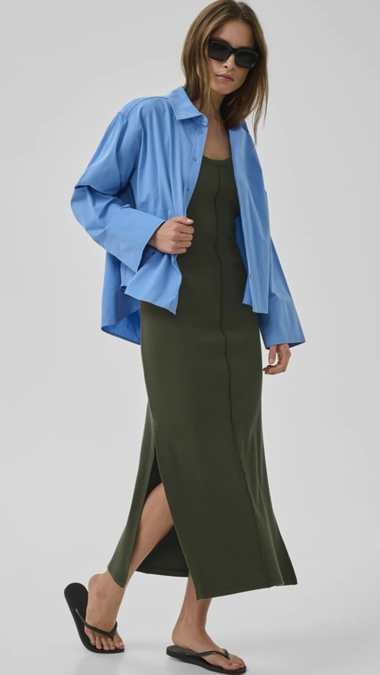My Essential Wardrobe - MWMandy RN Dress, Fås i 2 farver - Forest Night & Black
