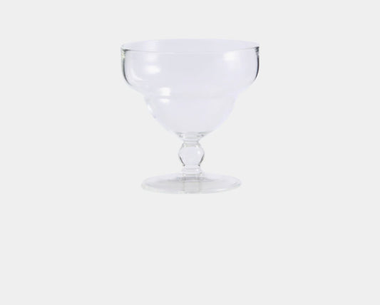 Nordal - CROCUS Glas, H10,5xØ10 cm., Fås i 3 farver - Klar, Grøn & Pink