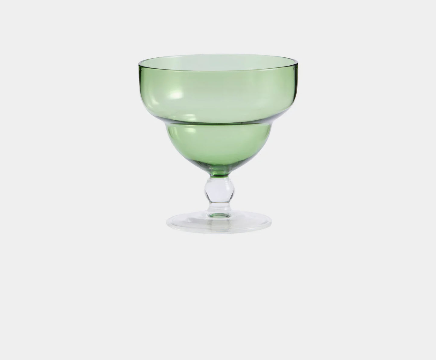 Nordal - CROCUS Glas, H10,5xØ10 cm., Fås i 3 farver - Klar, Grøn & Pink