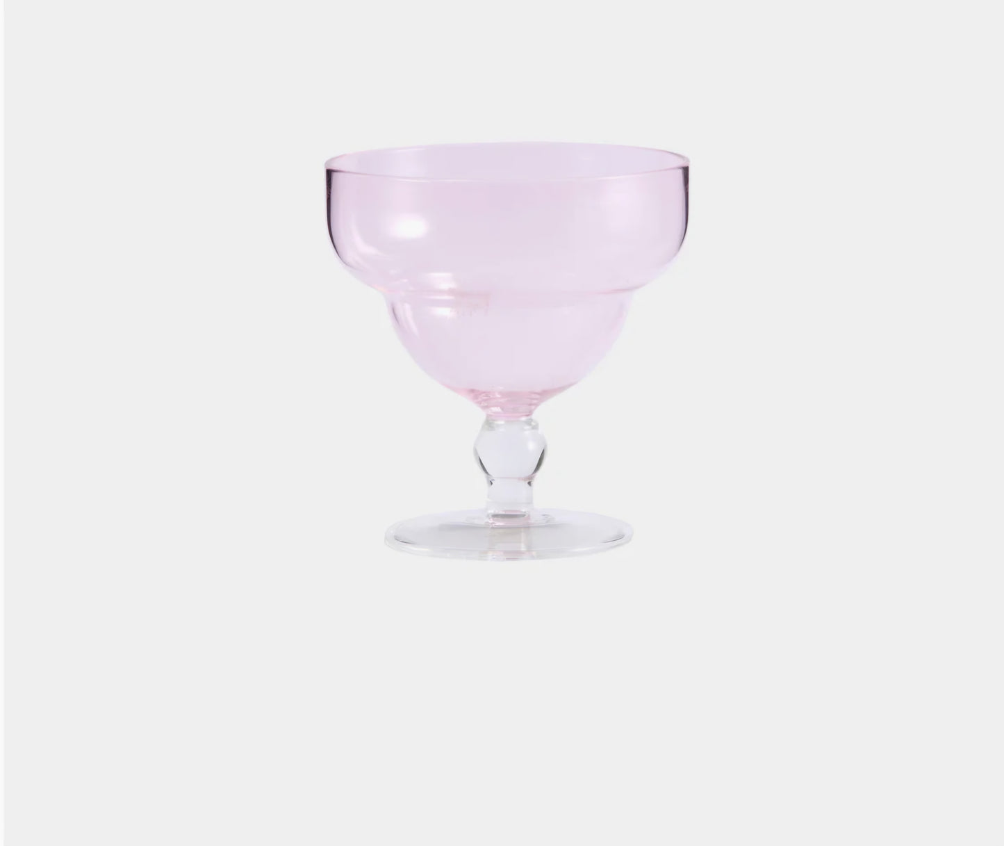 Nordal - CROCUS Glas, H10,5xØ10 cm., Fås i 3 farver - Klar, Grøn & Pink