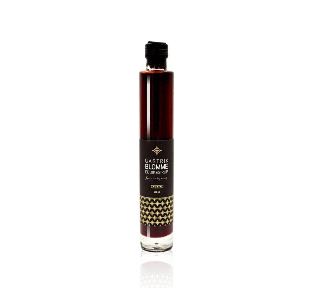 Nordisk - NORTH Blomme Gastrik, Blomme Eddikesirup, Karamelliseret, 250 ml.