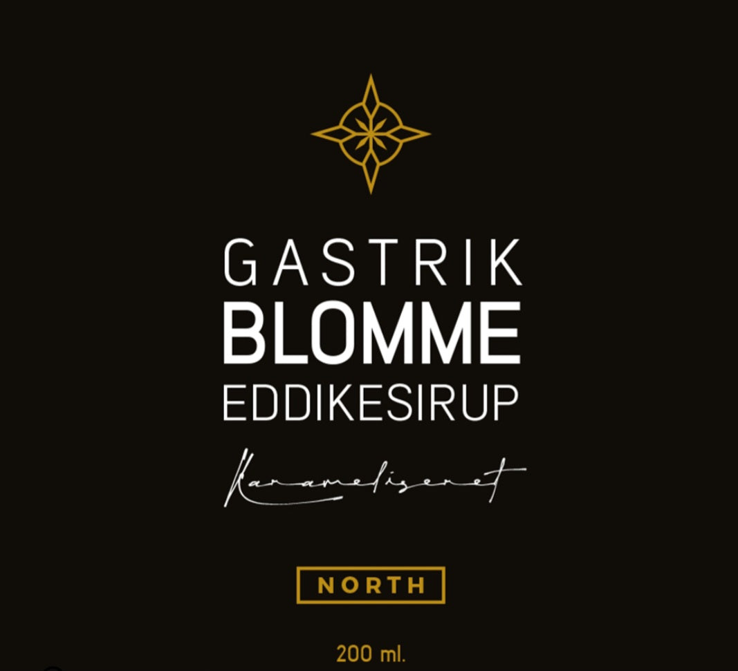 Nordisk - NORTH Blomme Gastrik, Blomme Eddikesirup, Karamelliseret, 250 ml.