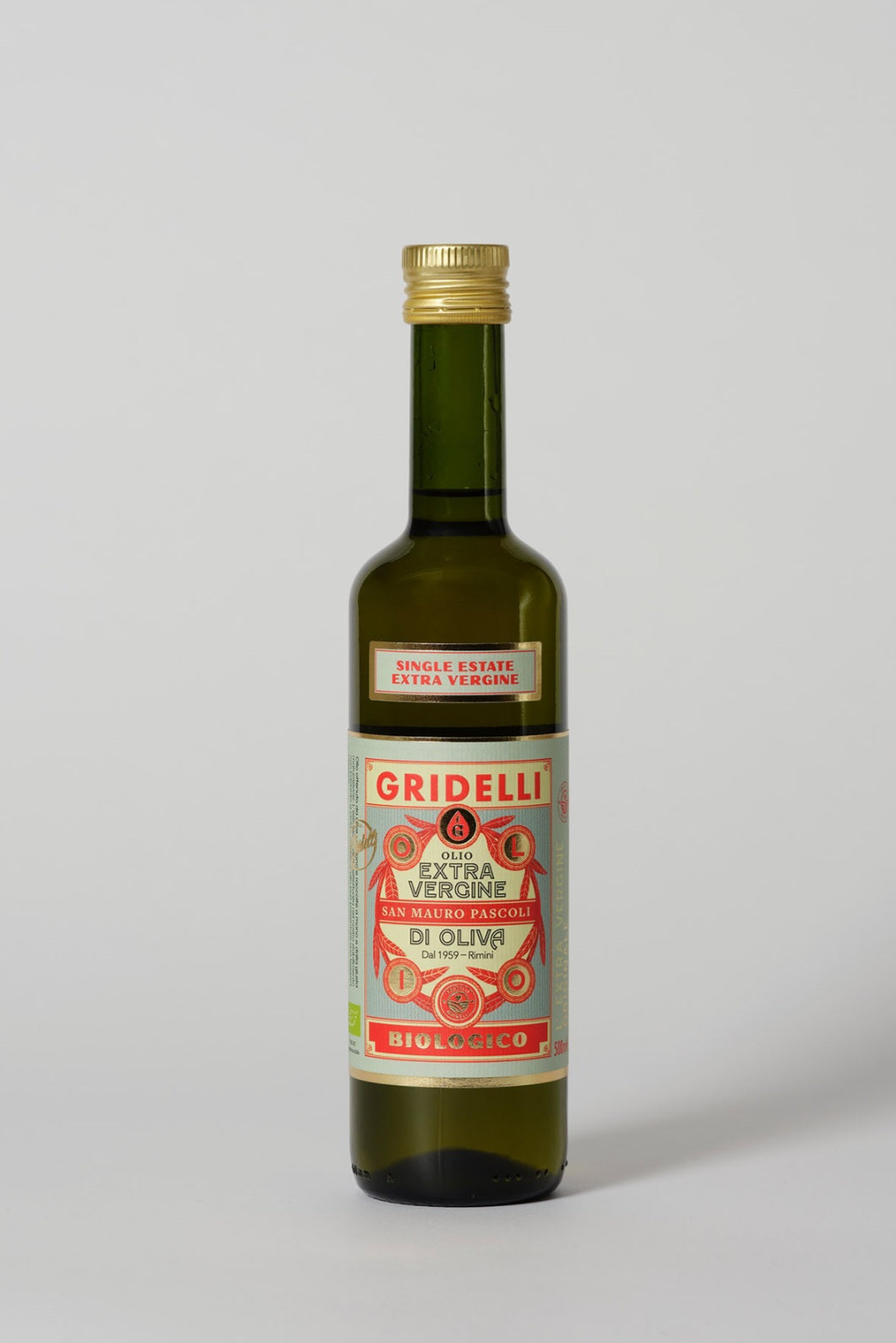 Gridelli - Novello San Mauro Pascoli, Ekstra Jomfru Olivenolie, 500 ml.
