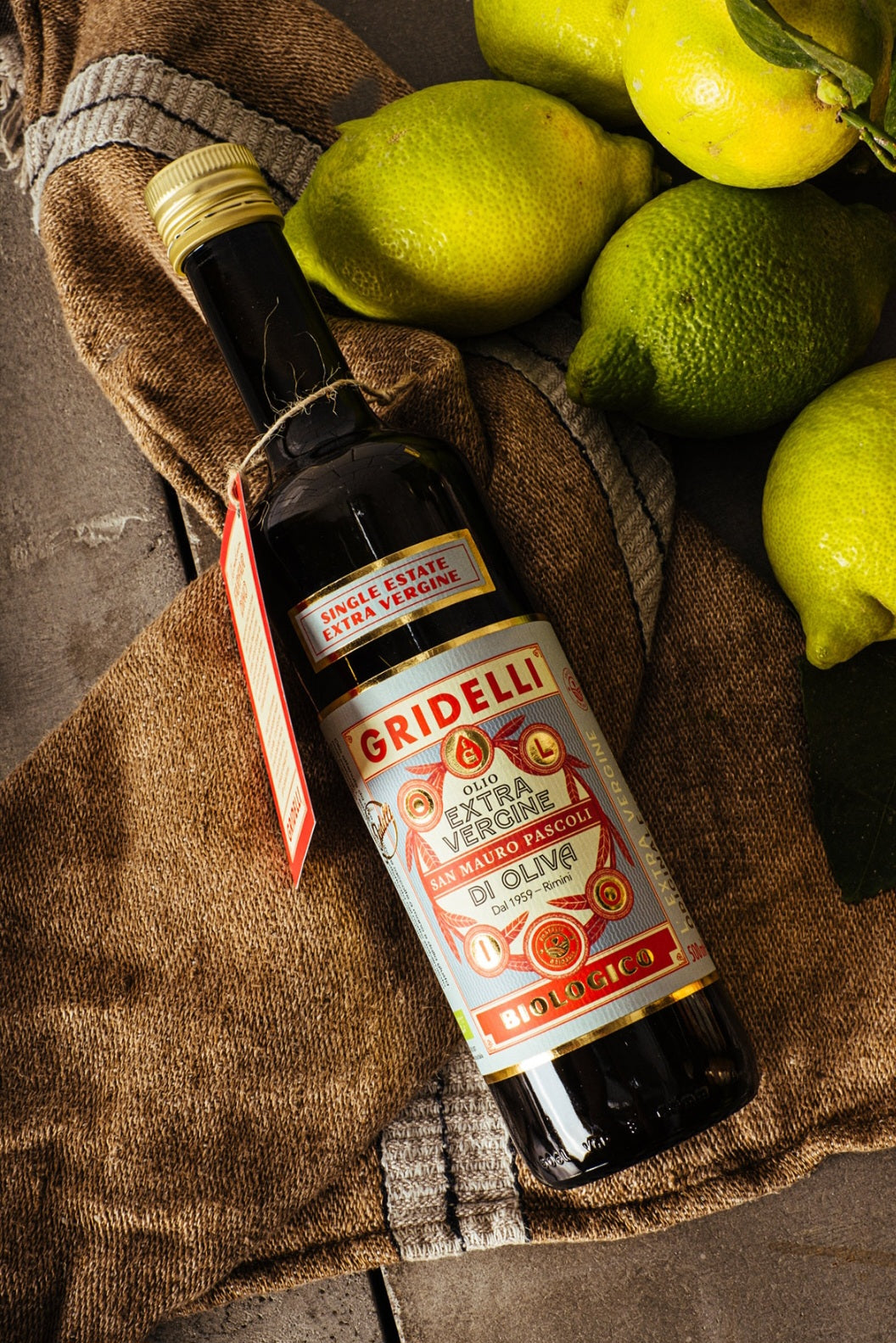Gridelli - Novello San Mauro Pascoli, Ekstra Jomfru Olivenolie, 500 ml.