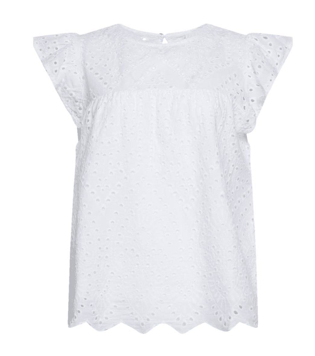 Tiffany - Dalia Top, Hvid