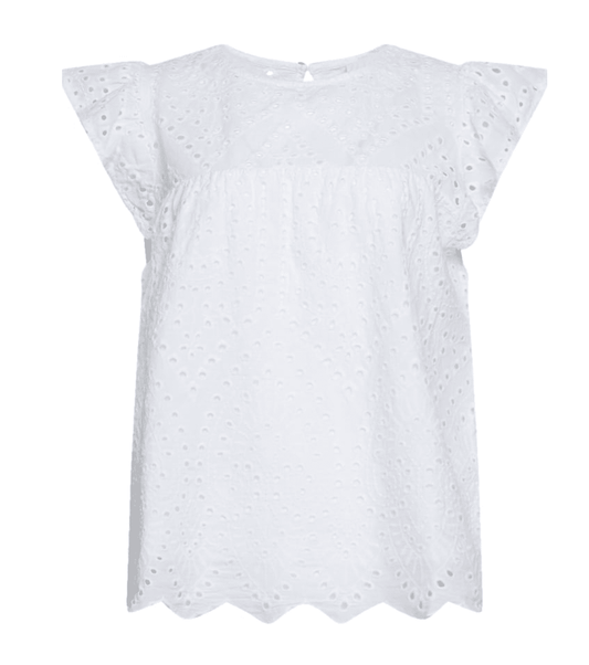 Tiffany - Dalia Top, Hvid