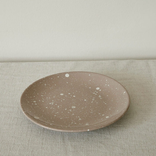 Burnt and Glazed - Sandshell Lunch Plate, Ø25