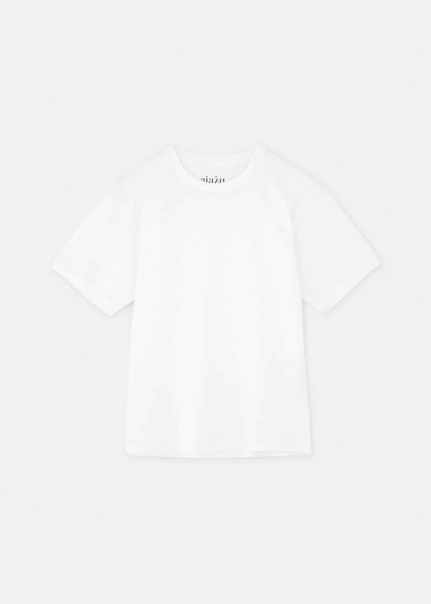 Aiayu - Classic Circular Tee, White