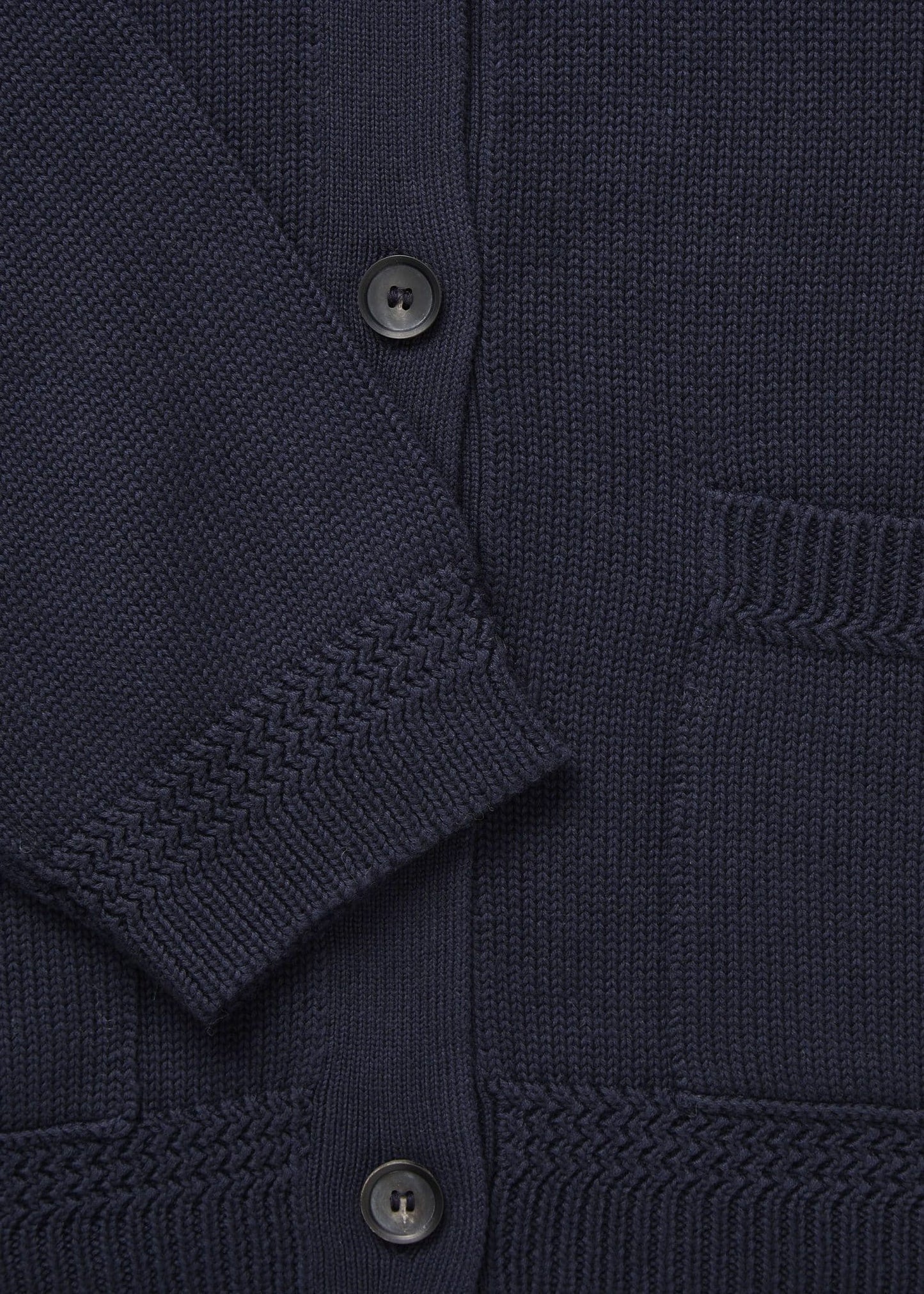 Aiayu - Cobe Cotton Cardigan, Navy