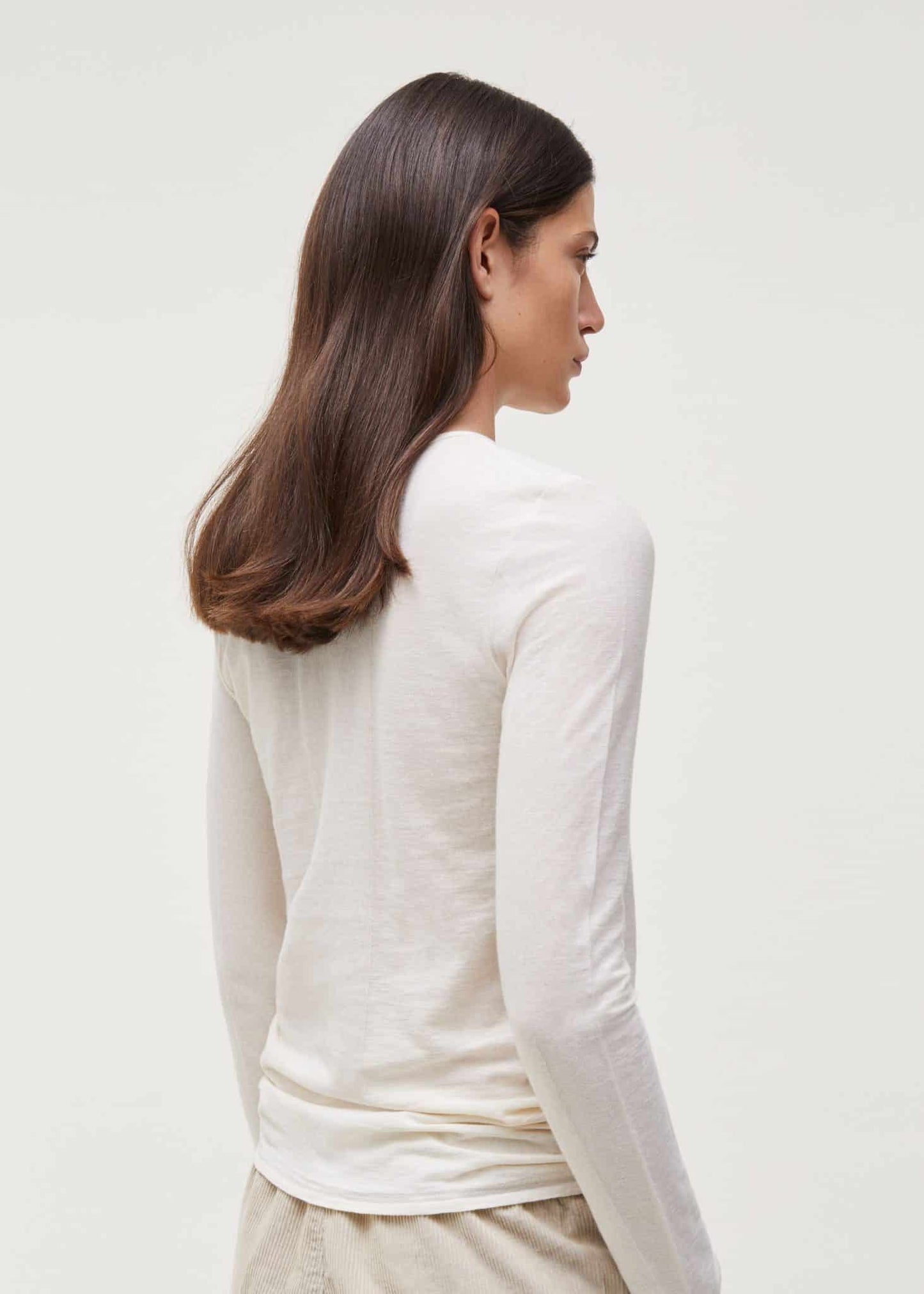 Aiayu - Gentle Long Sleeve, Pure Ecru