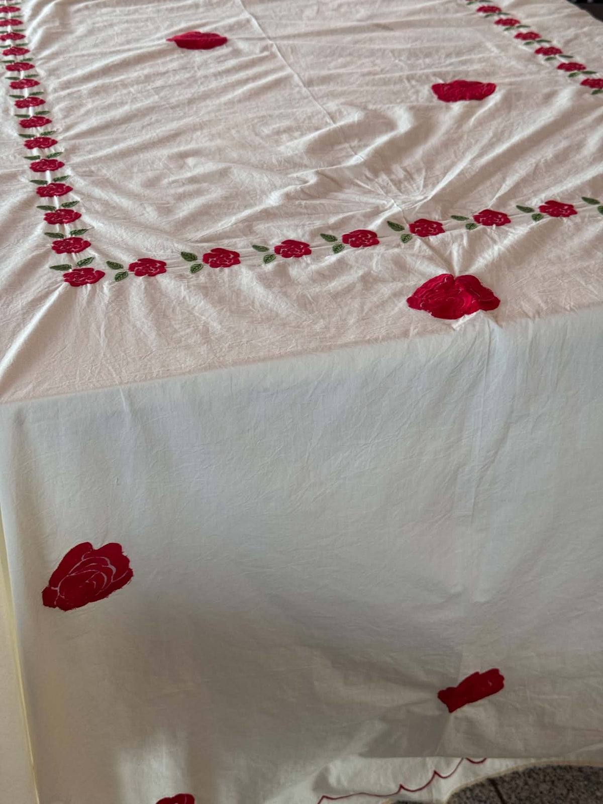 Sissel Edelbo - Rose Tablecloth, Rose, W170xL310 cm.
