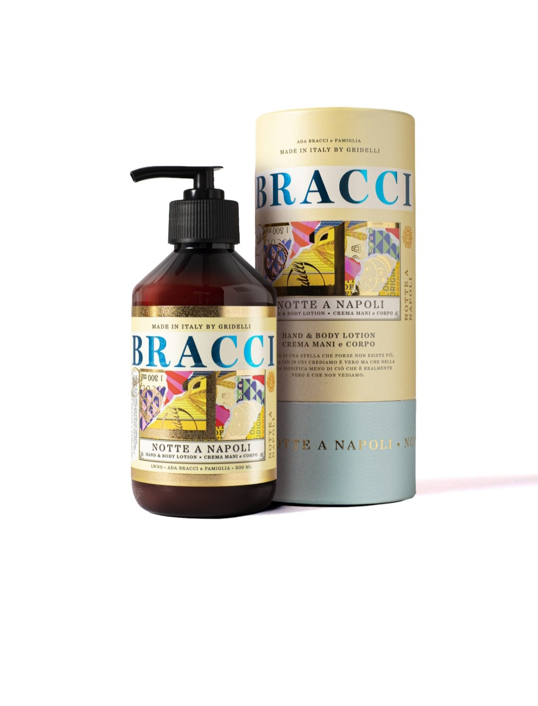 Bracci - Notte A Napoli Hand & Body Lotion, 300 ml.