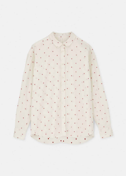 Aiayu - Shirt Flore, Mix Creme