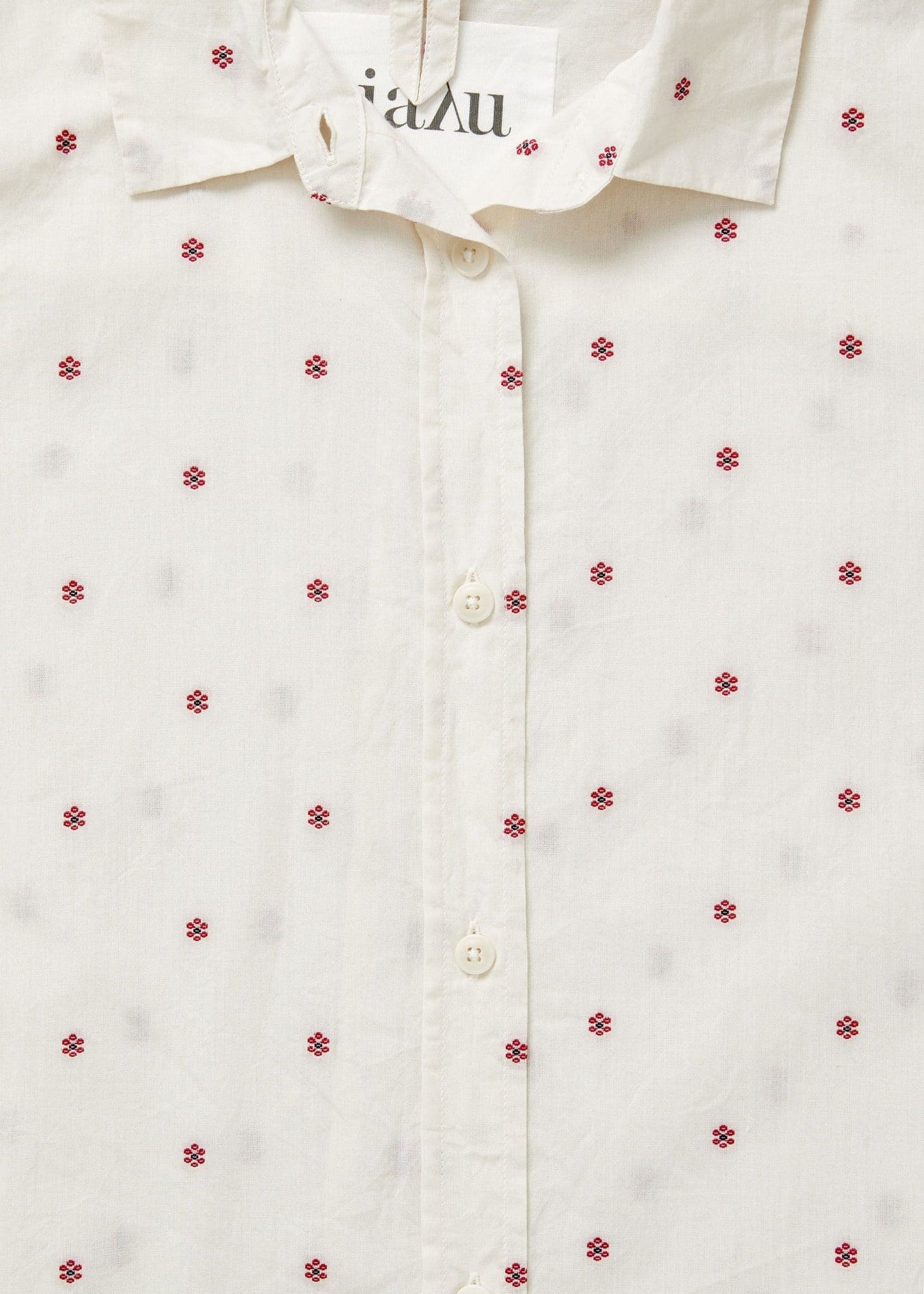 Aiayu - Shirt Flore, Mix Creme