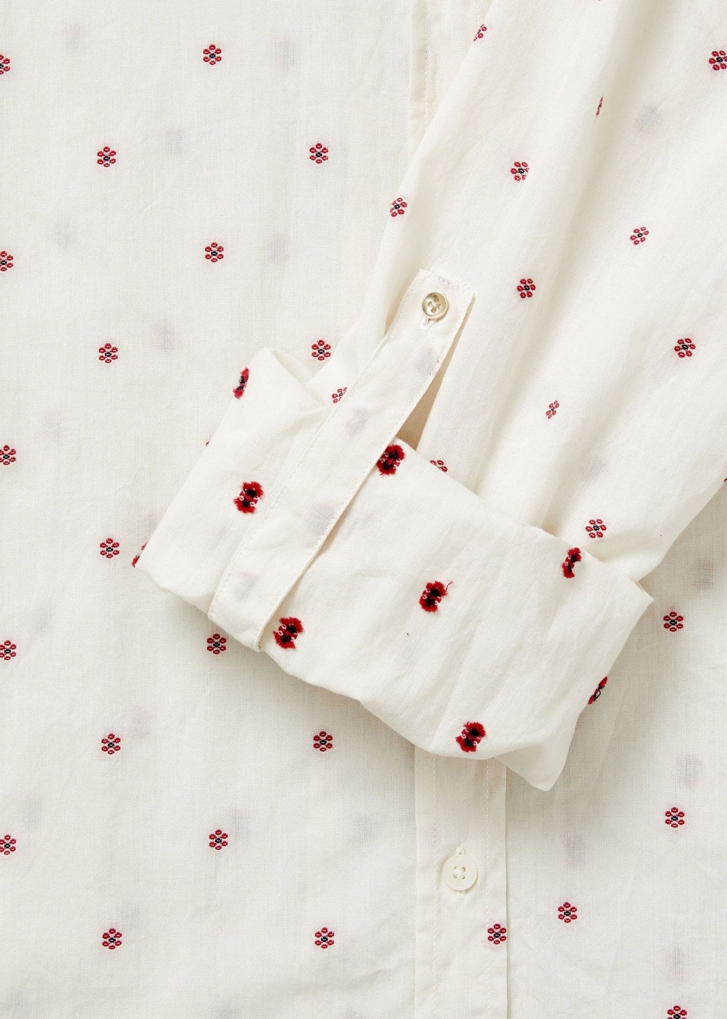 Aiayu - Shirt Flore, Mix Creme